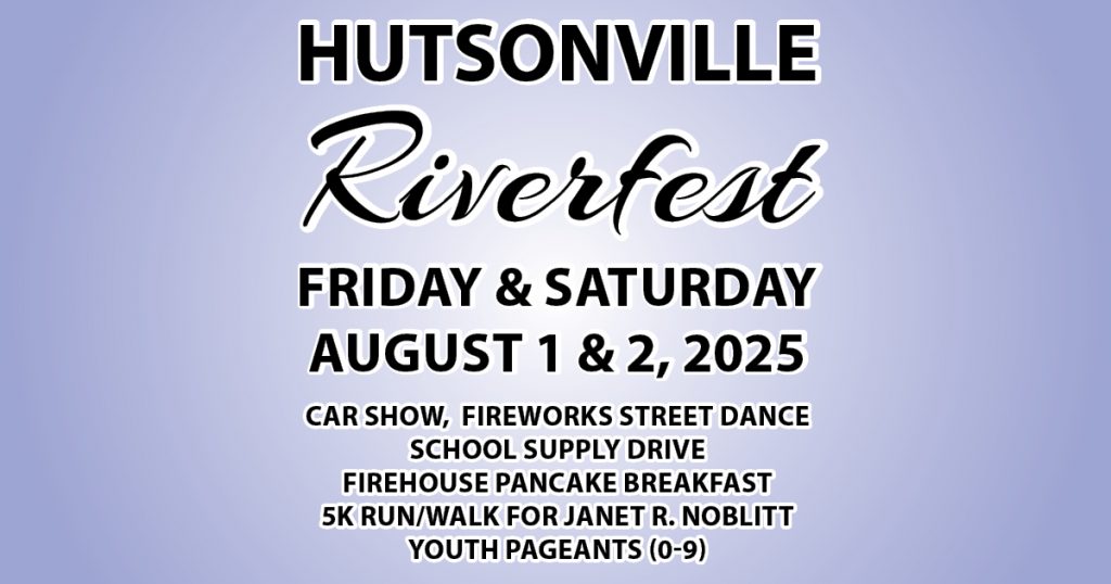 Hutsonville Riverfest to be held August 1-2