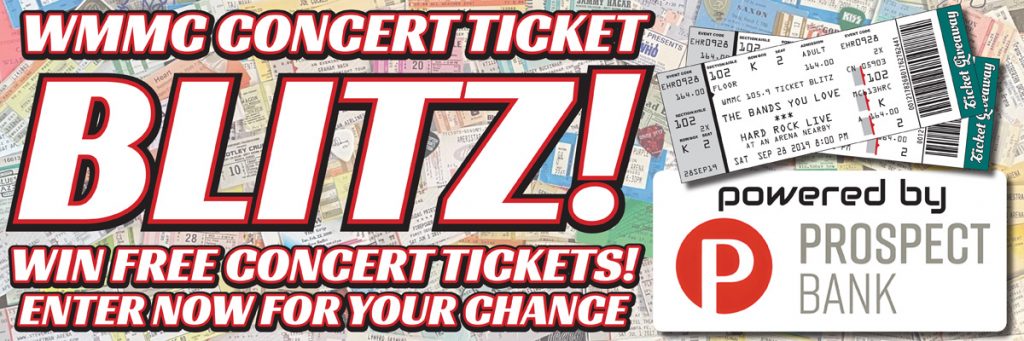 WMMC Concert Ticket Blitz - powered by Prospect Bank