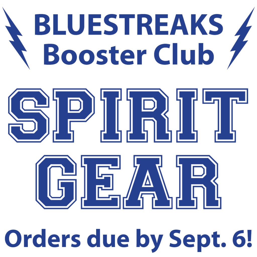 Martinsville Bluestreak Booster Club announces Fall Spirit Gear Orders Open