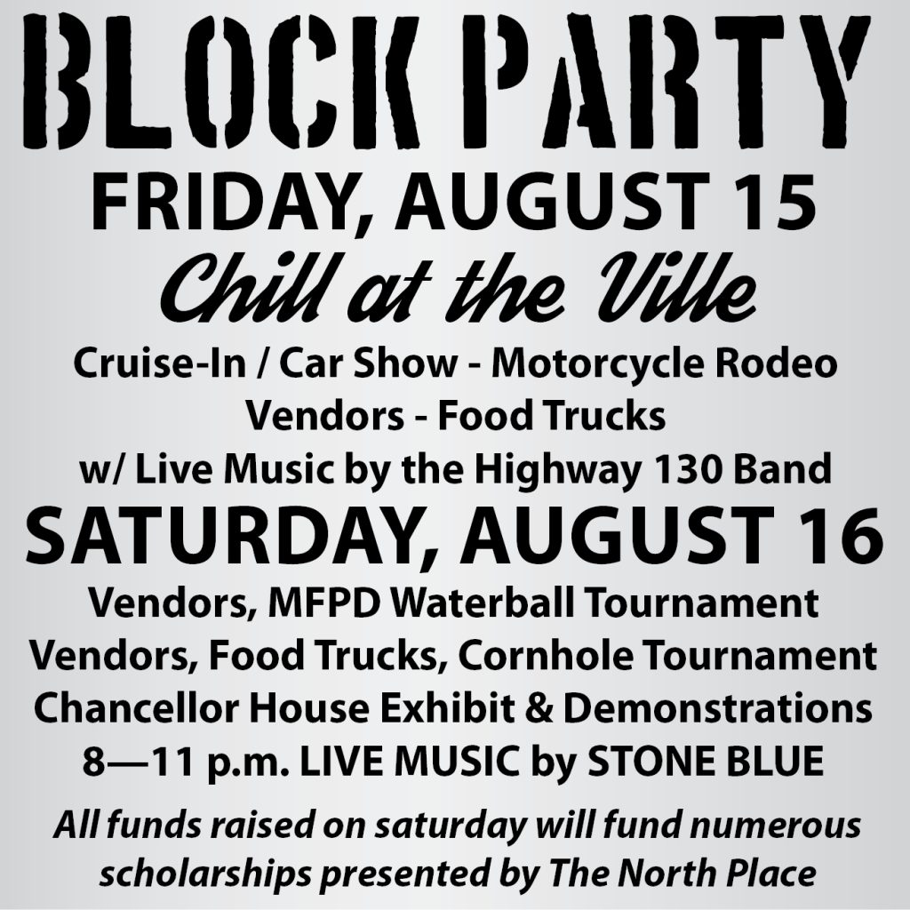 4th Annual Martinsville Block Party to be held August 15-16