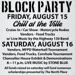 4th Annual Martinsville Block Party to be held August 15-16