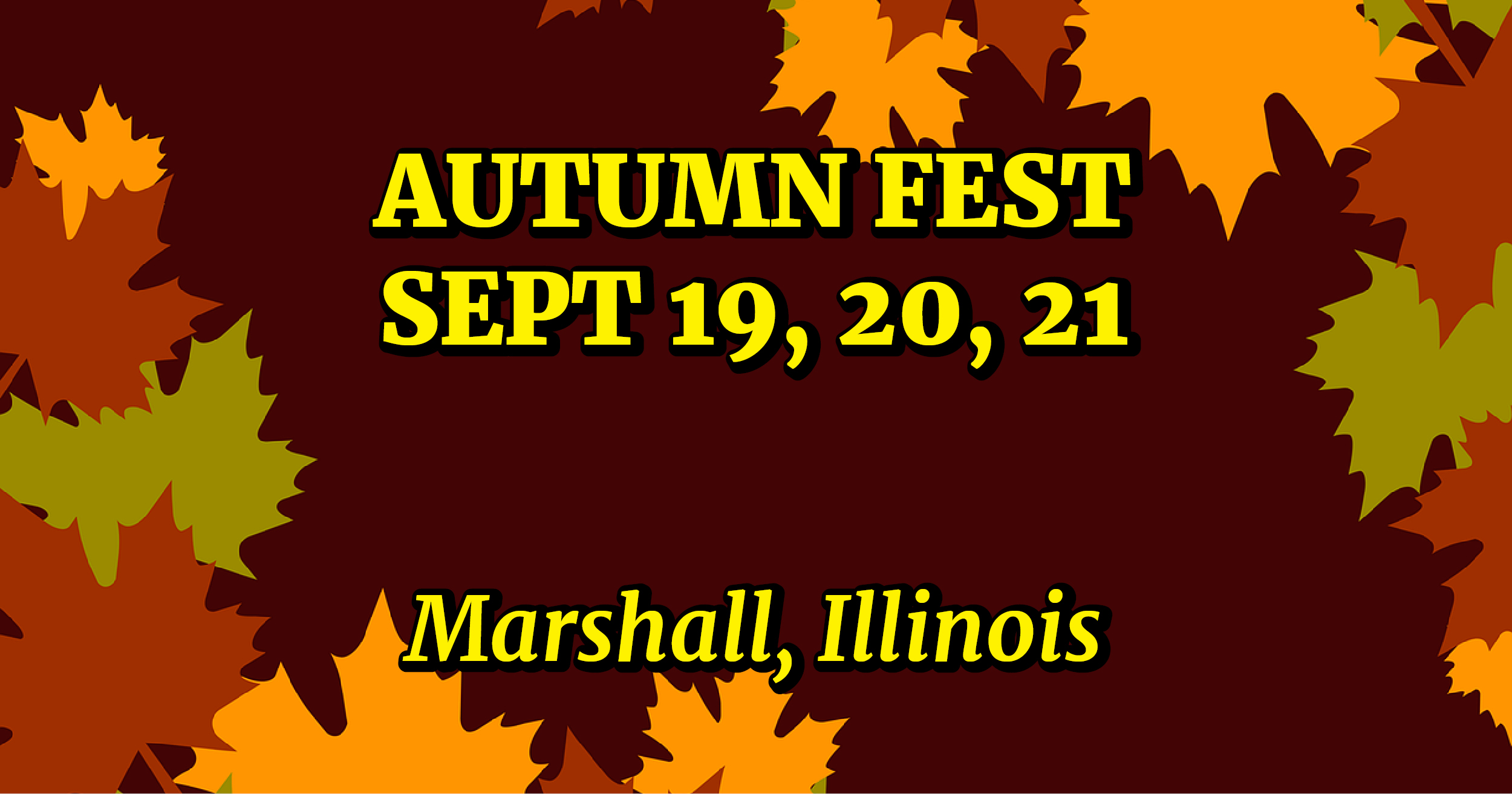Autumn Fest to be held this weekend