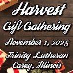 Trinity Lutheran to host Harvest Gift Gathering November 1, 2025