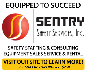 Sentry Safety Services – Safety staffing, consulting, equipment sales, service, and rental. Free shipping on orders over $250. Visit sentrysafetyservices.com.