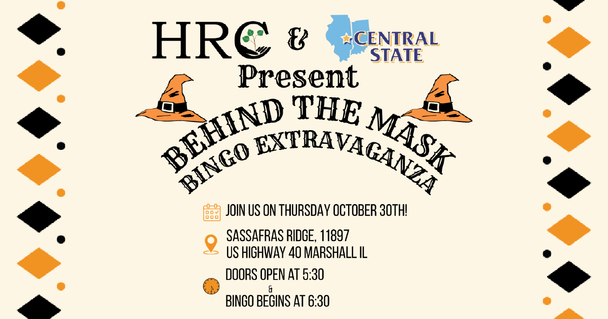 Behind the Mask Bingo Extravaganza to be held on Thursday, October 30, 2025