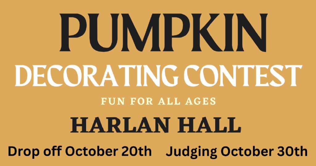 2025 Great Pumpkin Decorating Contest