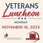 Harlan Hall & Transitions Care to Host Free Veterans Luncheon November 10, 2025