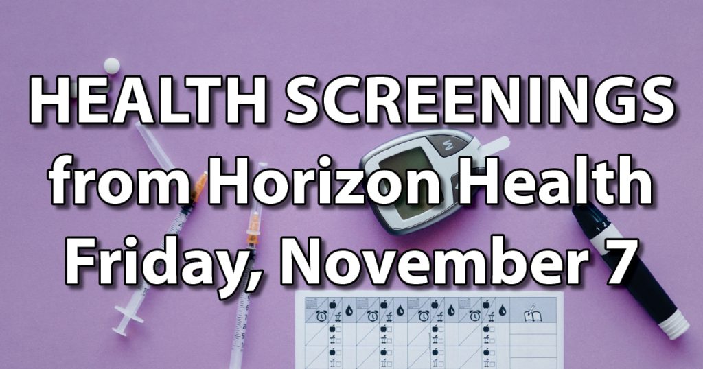 Horizon Health to Offer November Health Screenings at Paris Clinic