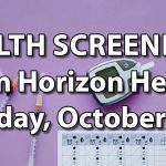 Horizon Health Offers October Health Screenings