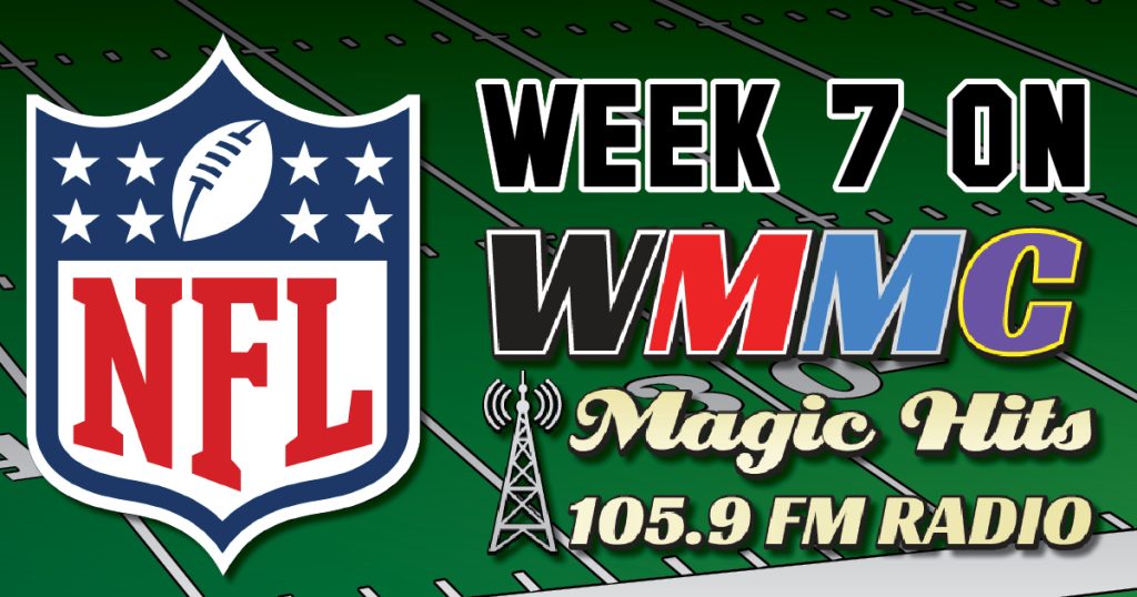 NFL Week 7 coverage on WMMC
