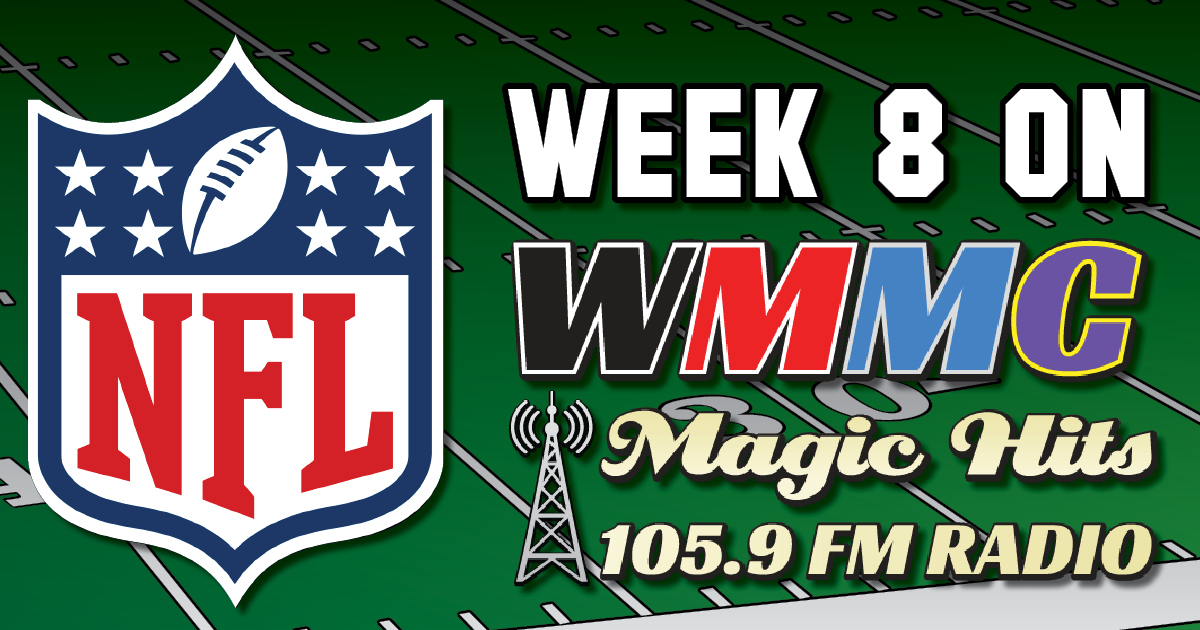 NFL Week 8 coverage on WMMC