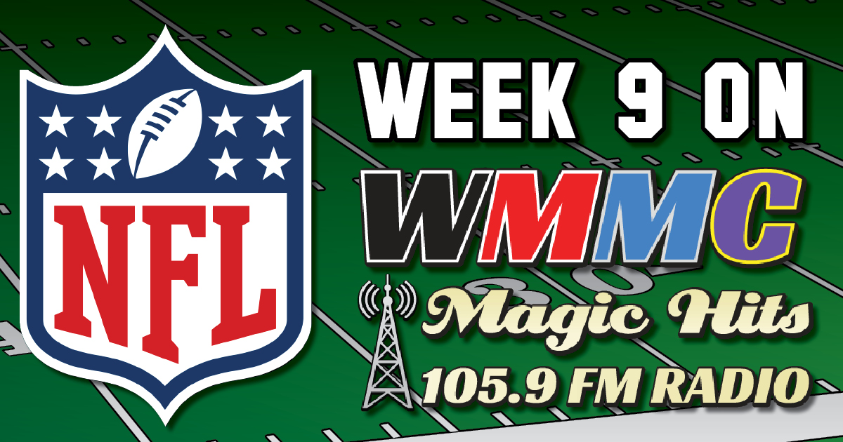 NFL Week 9 coverage on WMMC