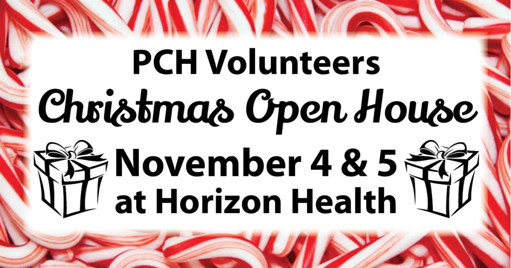PCH Volunteers Host Christmas Open House