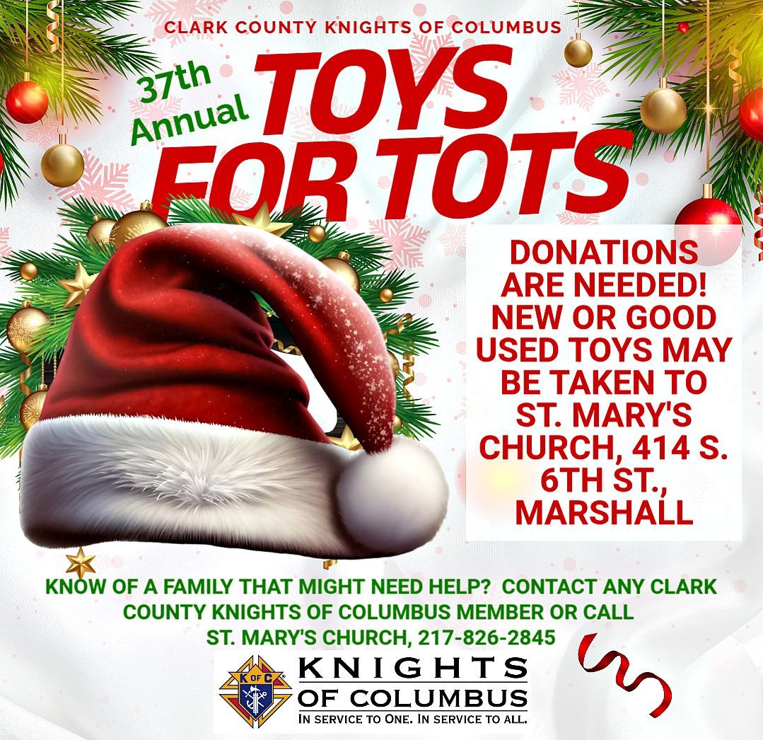 37th Annual Toys for Tots Drive Begins