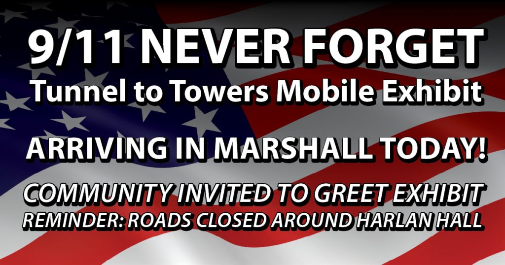 9/11 Tunnel to Towers Mobile Museum to Arrive, Road Closures Around Harlan Hall