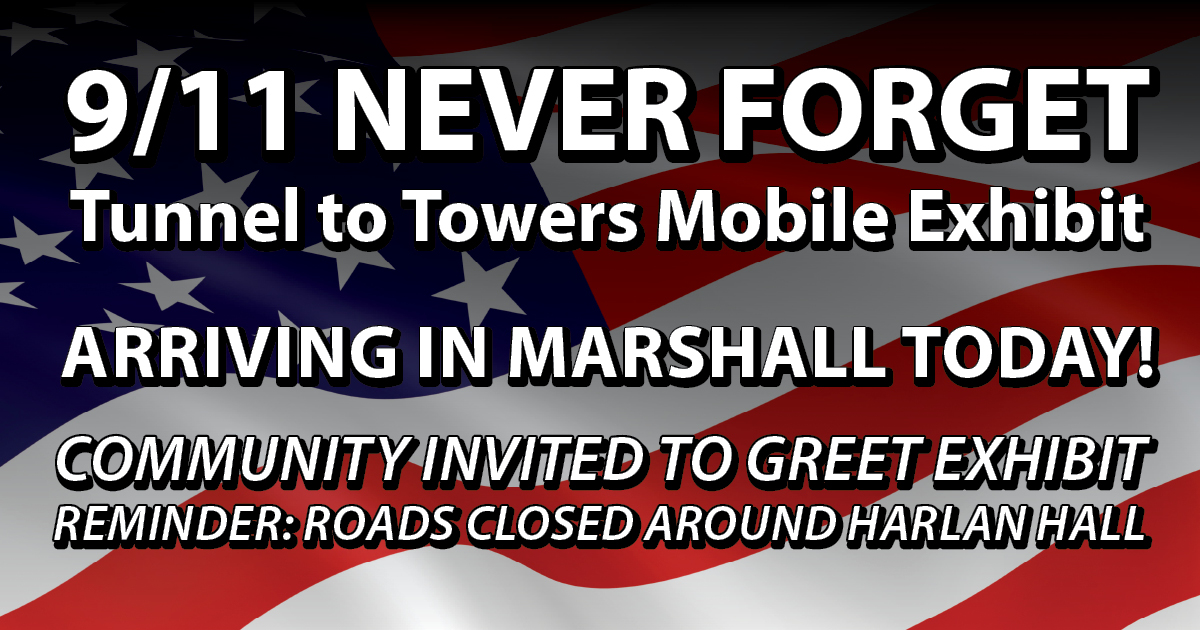 9/11 Tunnel to Towers Mobile Museum to Arrive, Road Closures Around Harlan Hall