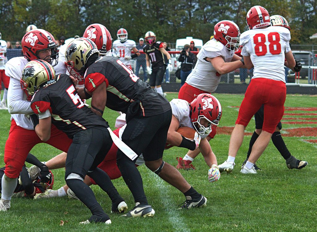 Lucca Giannavola scored 2 touchdowns against ALAH.