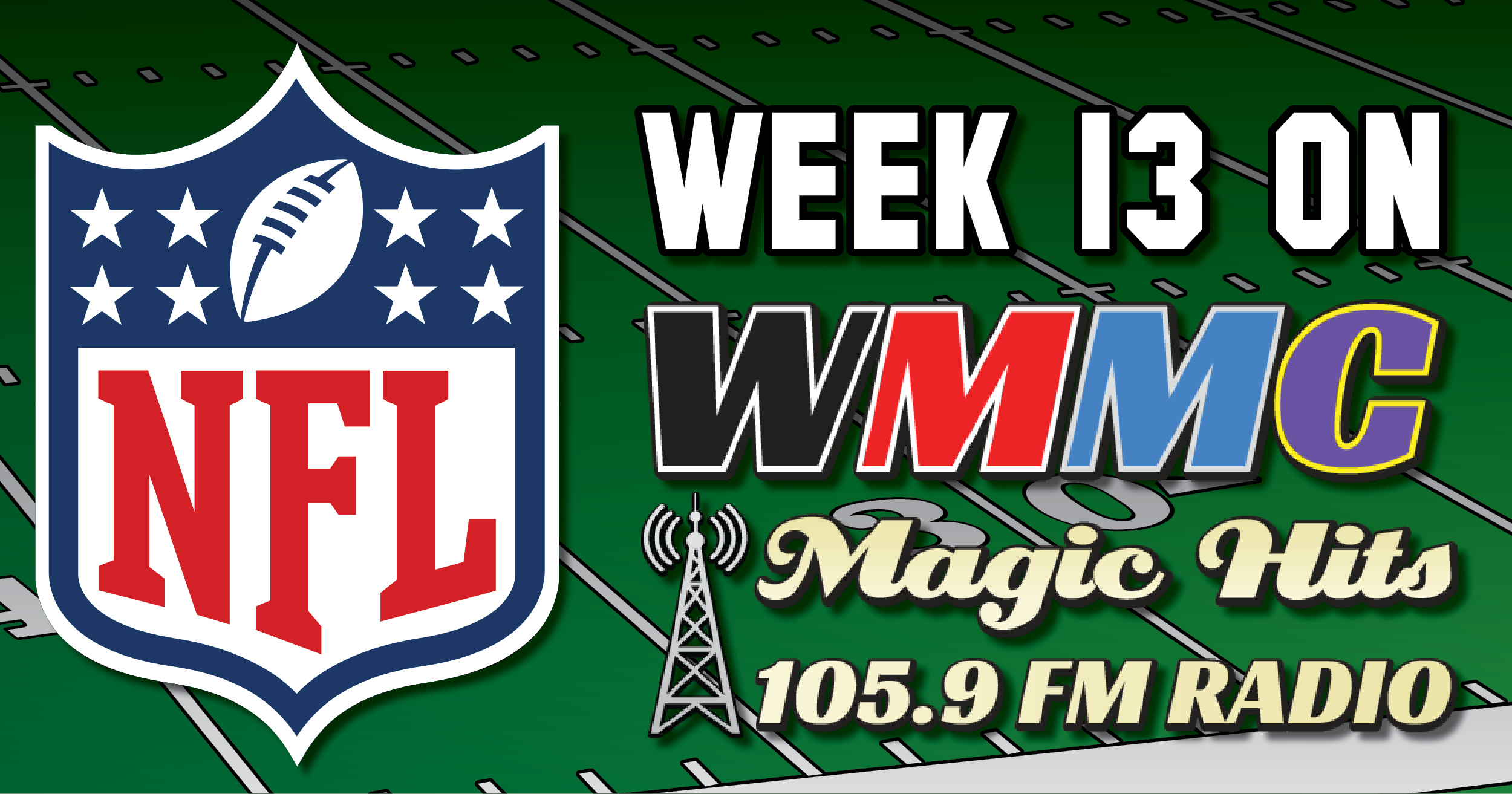 Thanksgiving Week NFL Football on WMMC