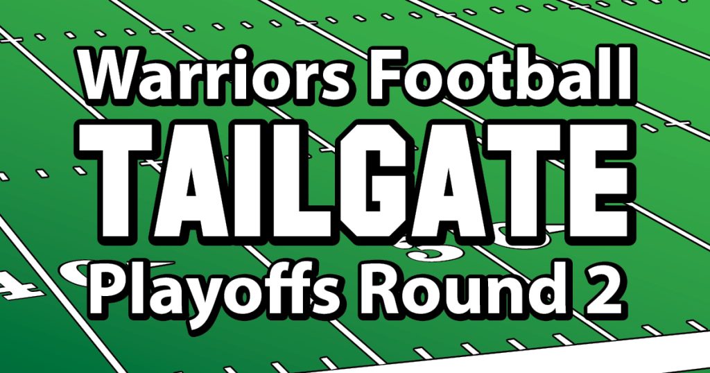 Warriors Tailgate to be held at Nokomis before Round 2 Playoff Game