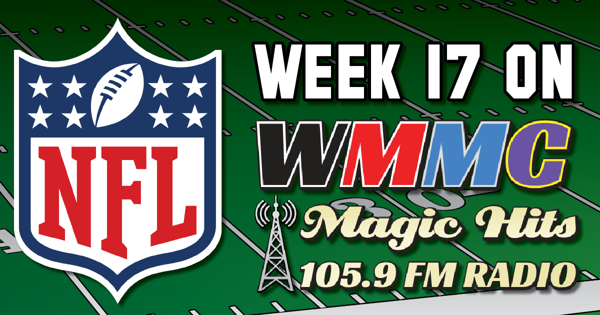 NFL Week 17 coverage on WMMC
