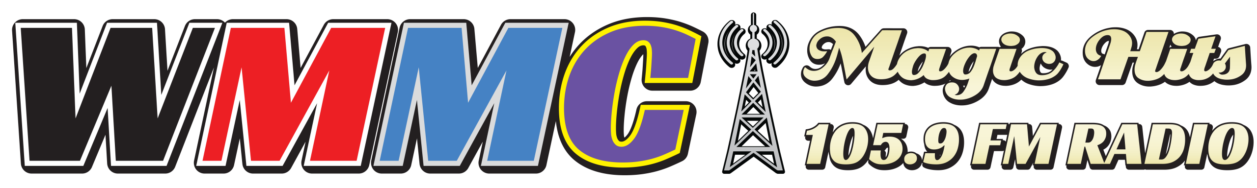 WMMC Magic Hits 105.9 FM Logo